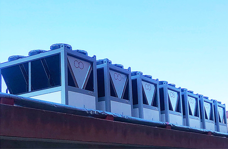 小區(qū)供暖熱源用空氣能熱泵，舒適宜居的取暖體系