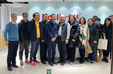 熱烈歡迎昌發(fā)展領導一行蒞臨卡林考察指導工作，共話新能源行業(yè)發(fā)展新機遇！